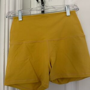 Born Primitive New Heights Booty Shorts Mustard SMALL